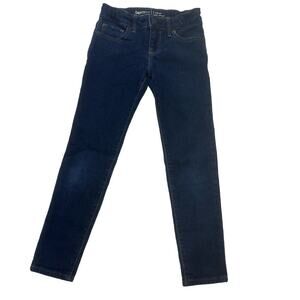 Girls Gap Super Skinny Jeans sz 6 adjustable waist tabs Girl's skinny jeans